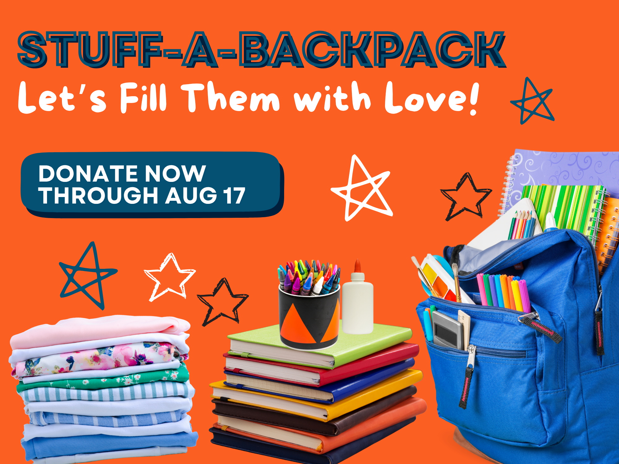 Stuff-A-Backpack Drive