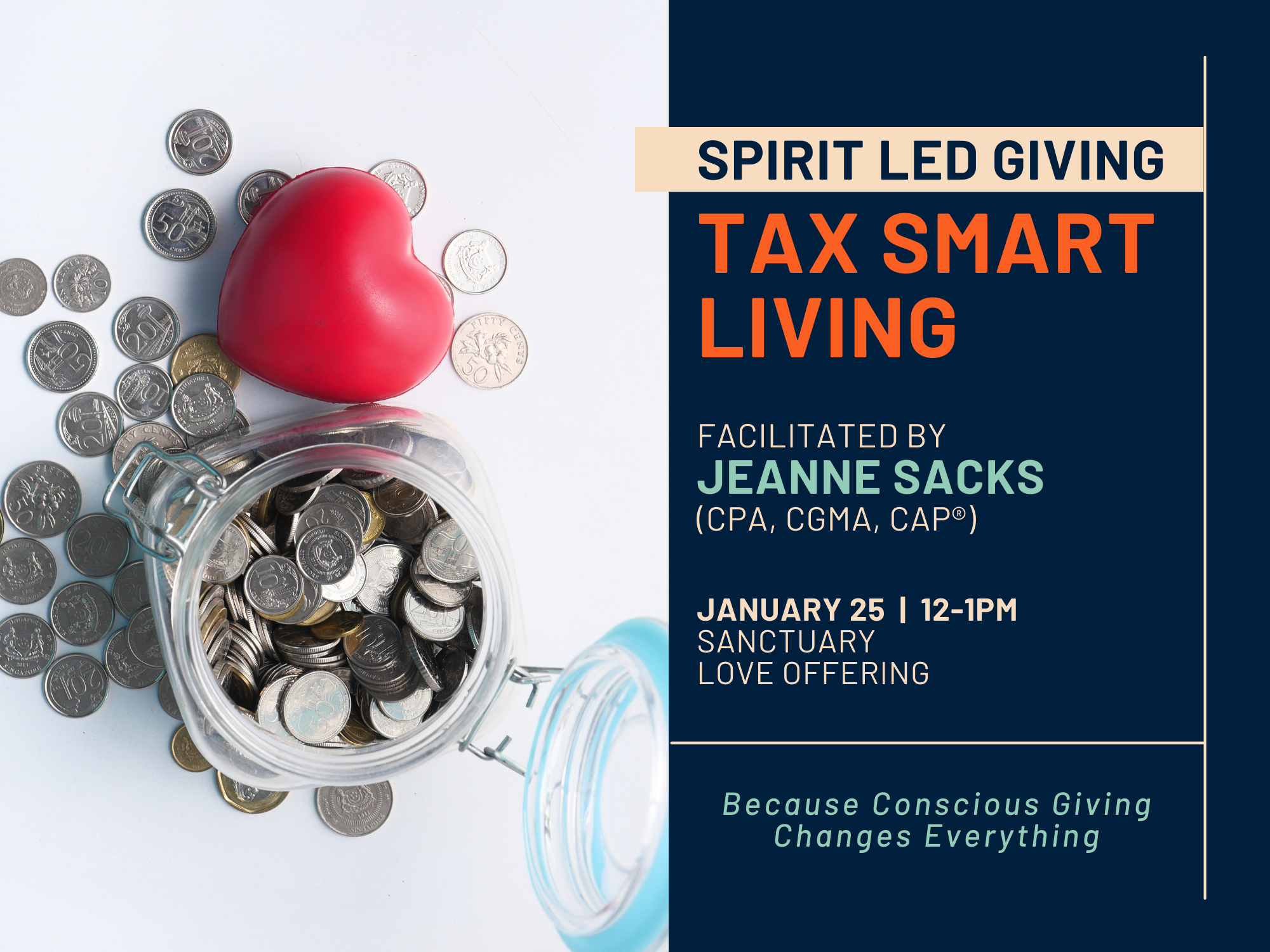 Spirit-Led Giving, Tax-Smart Living