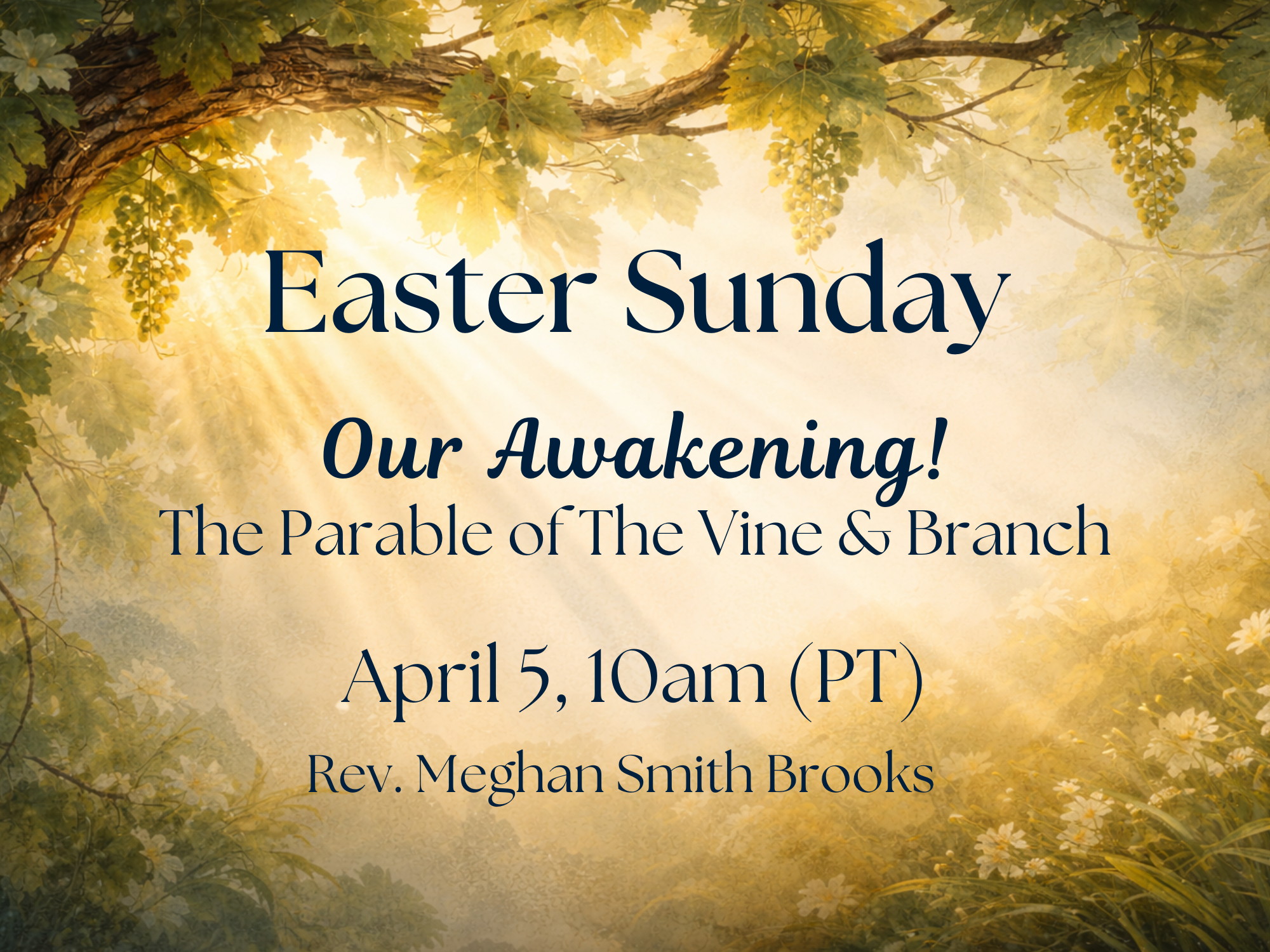 Sunday Service | Easter Sunday - Our Awakening! with Rev. Meghan Smith Brooks