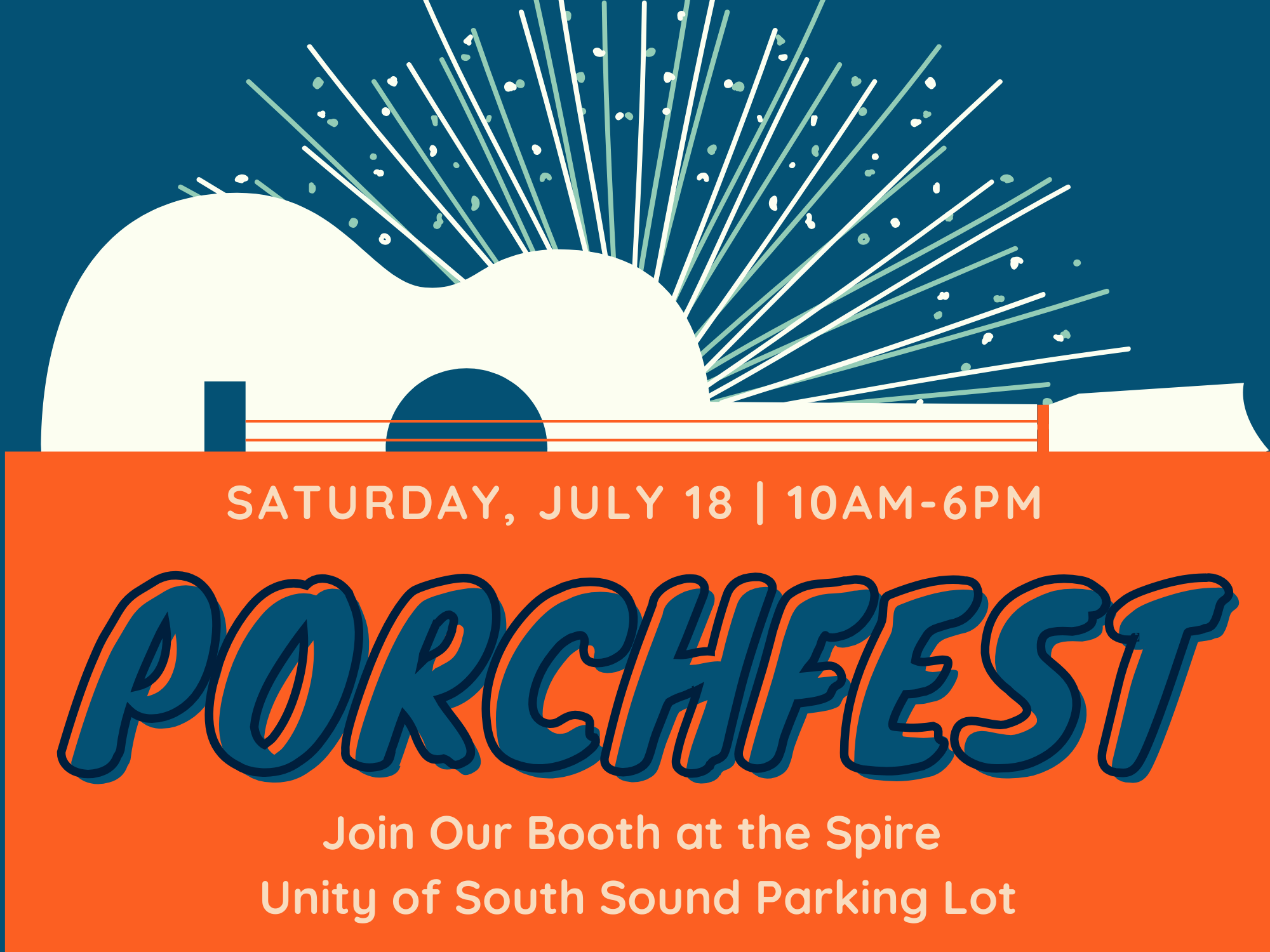 PorchFest Booth