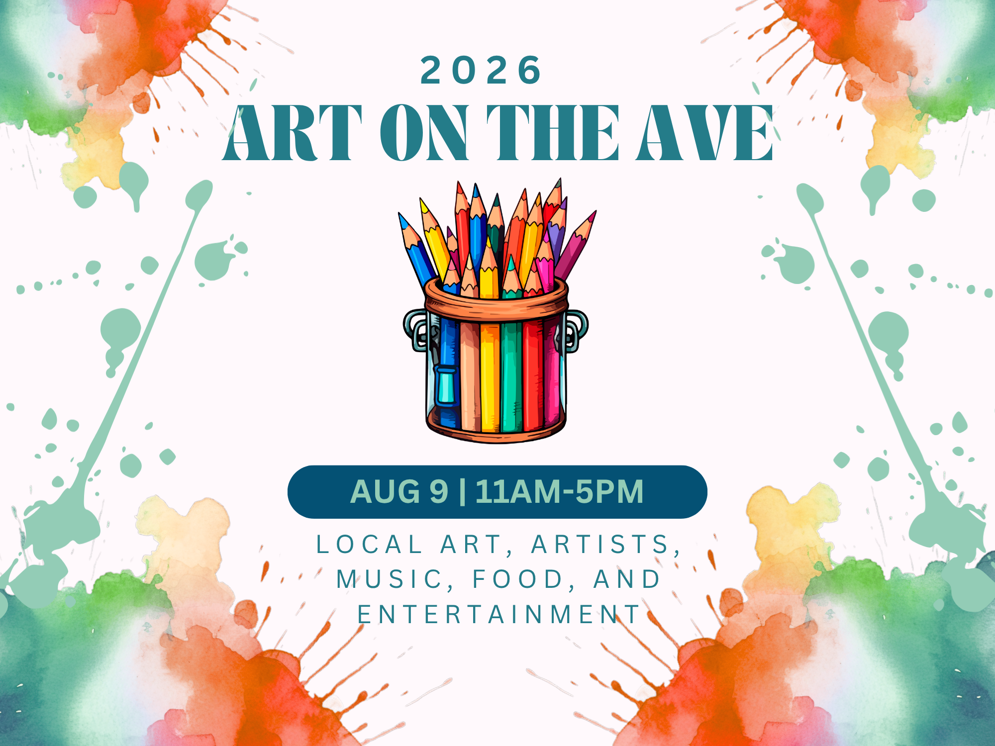 Art on the Ave Booth