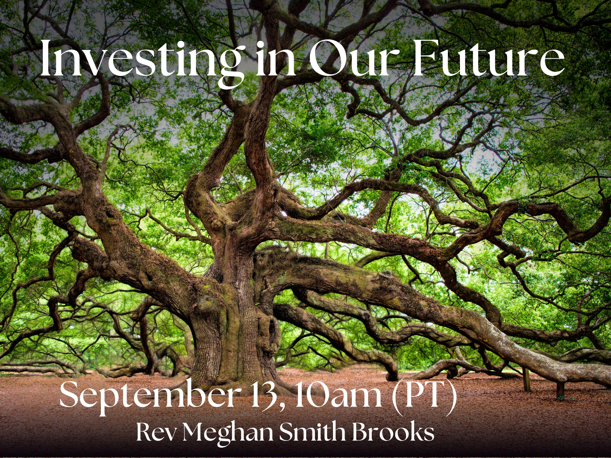 Sunday Service | Investing in Our Future with Rev Meghan Smith Brooks