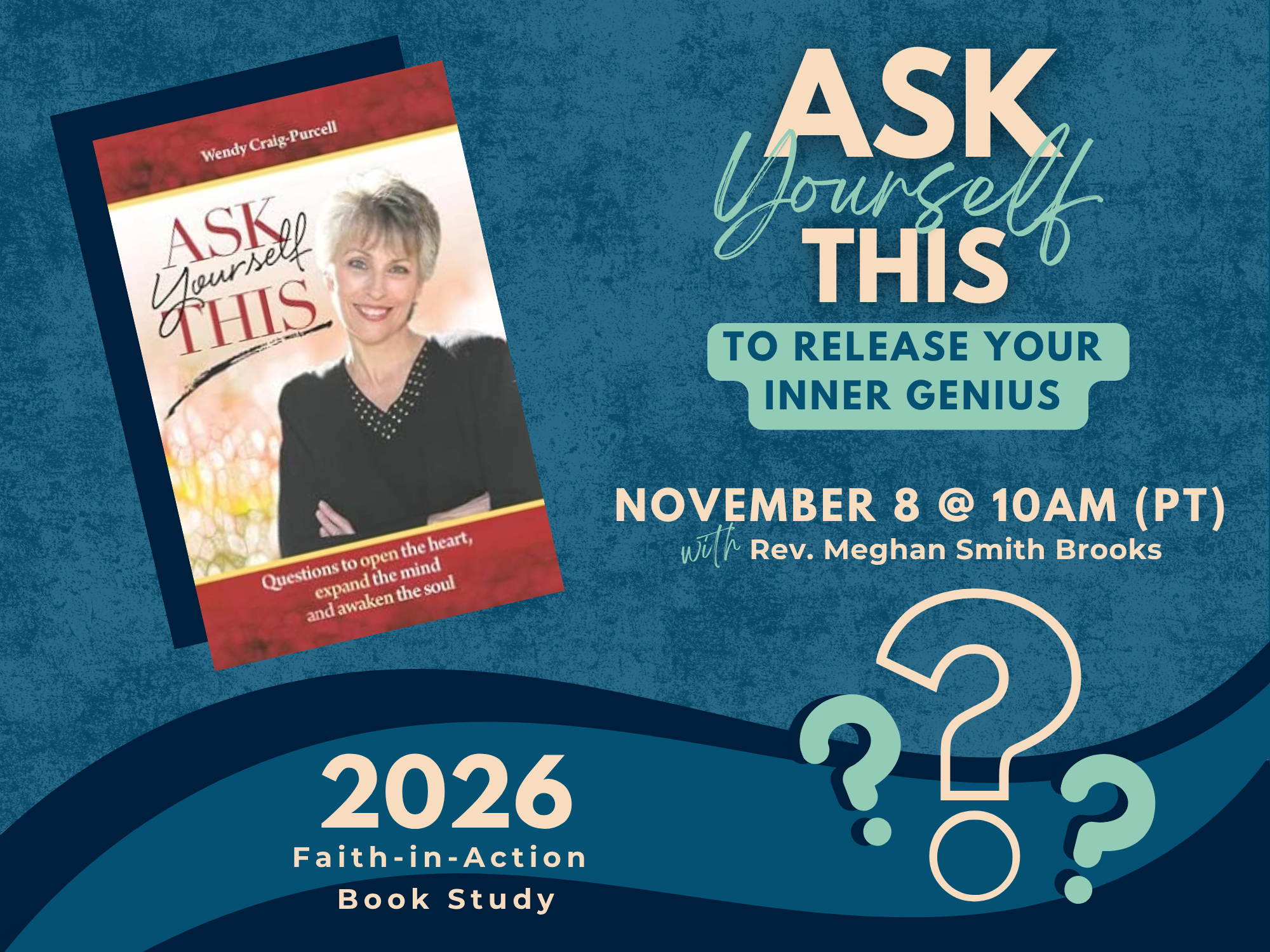 Sunday Service | Ask Yourself This - To Release Your Inner Genius with Rev. Meghan Smith Brooks