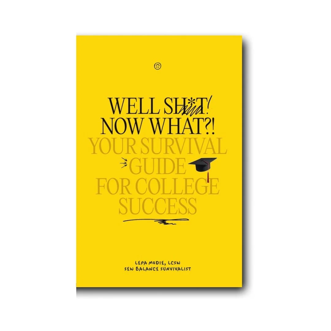 Well Sh*t! Now What?! Mental Health Support Book for students.
