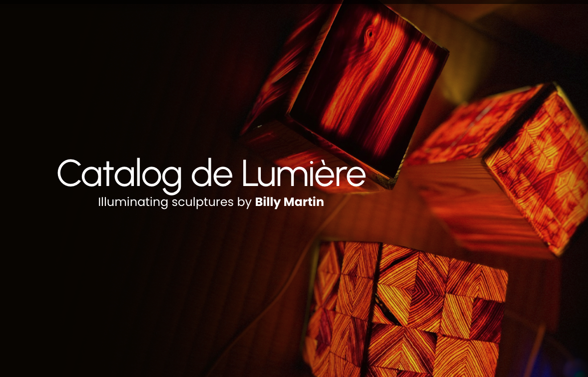 Online portfolio for musician, composer, educator and artist, Billy Martin