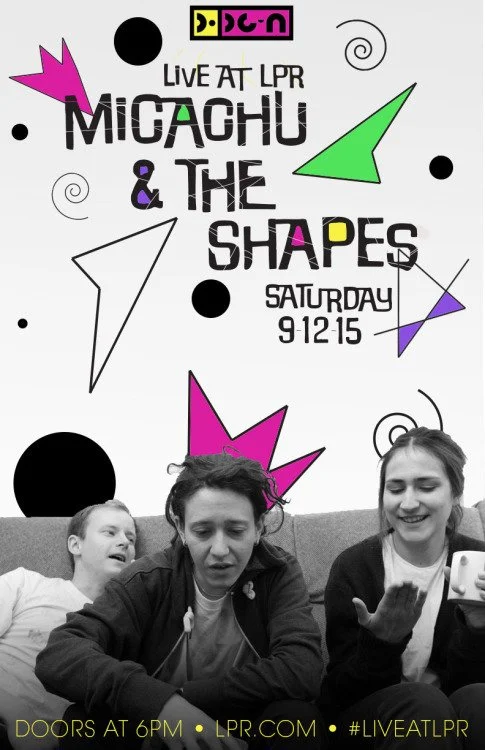 Concert posters for LPR