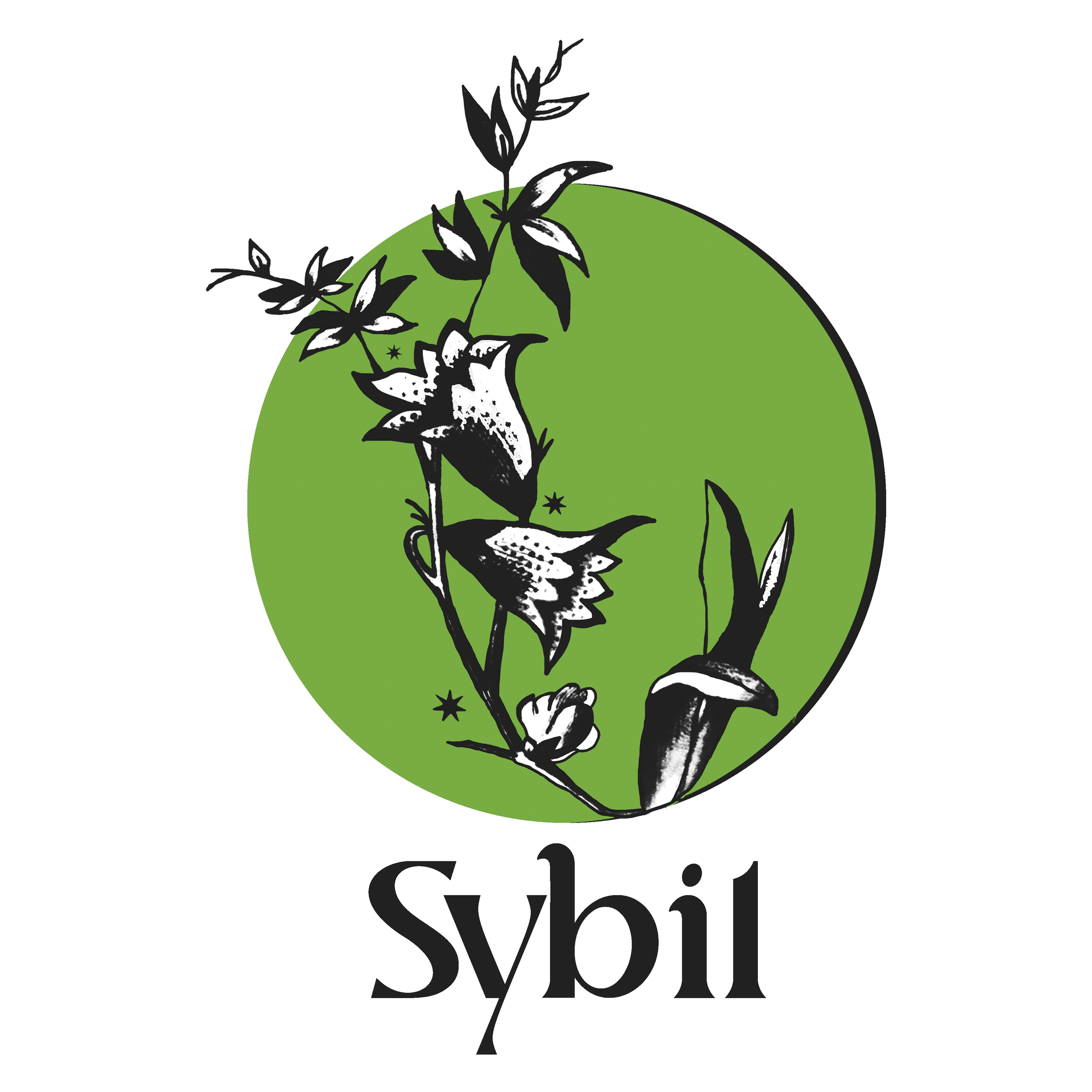 Logo design for Sybil, a homewares boutique in Beacon, NY