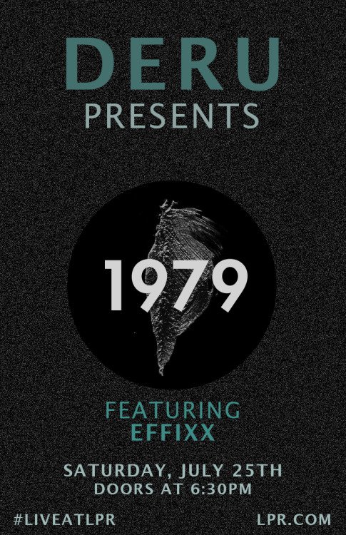 Concert posters for LPR