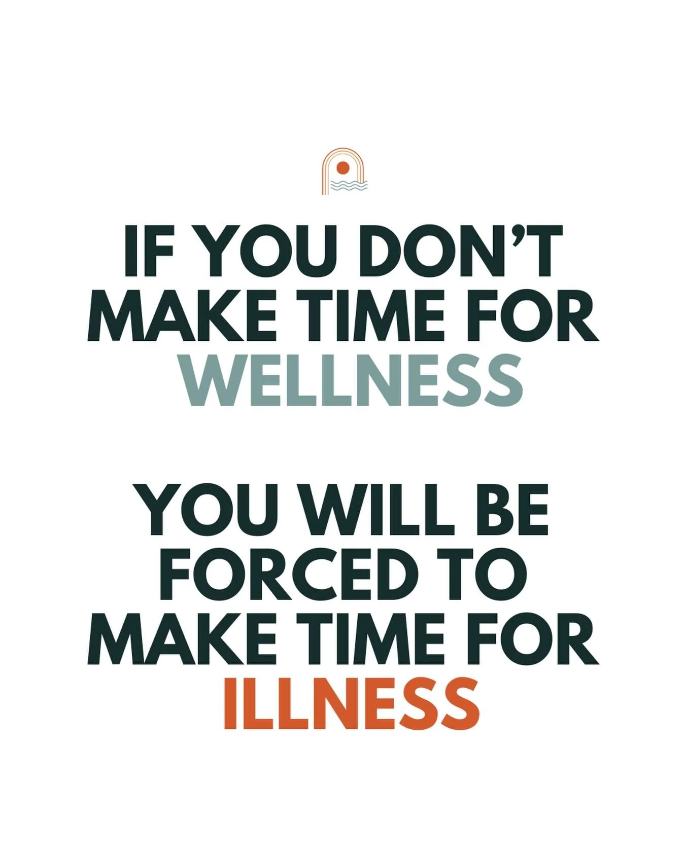 〰️ MAKE TIME FOR WELLNESS 〰️
we live in a culture that glorifies being busy, running on empty, and &ldquo;pushing through&rdquo; until our bodies force us to stop.

I see this pattern play out constantly: someone ignores the whispers (fatigue, joint 