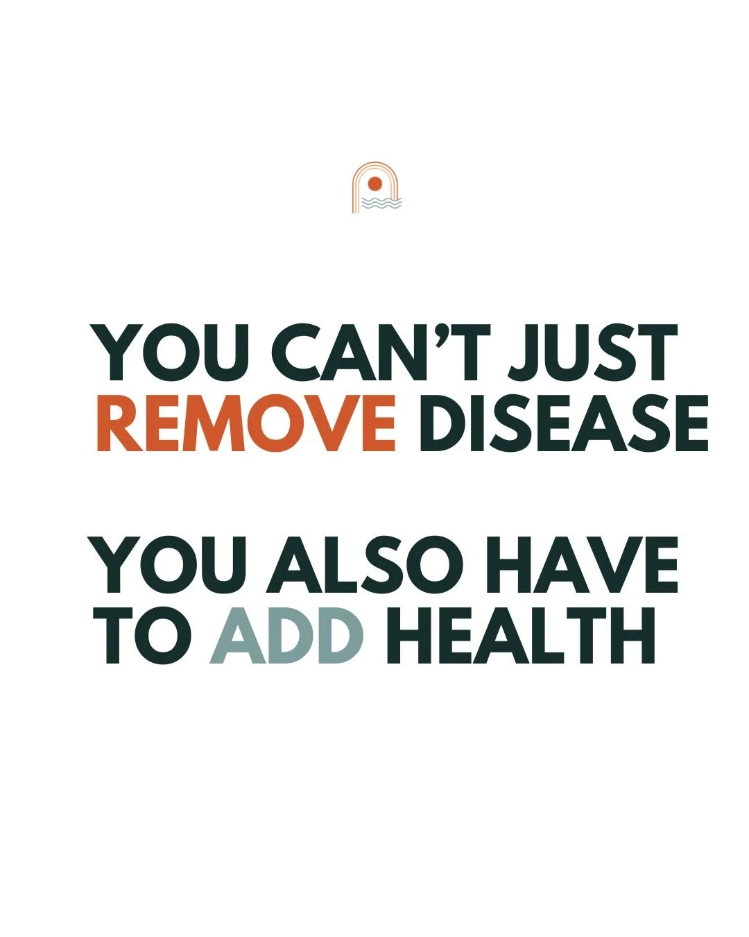 〰️ YOU CAN&rsquo;T JUST REMOVE DISEASE, YOU HAVE TO ADD HEALTH 〰️
one of my favorite naturopathic principles is the *vis medicatrix naturae* - the healing power of nature. it means your body has an innate ability to heal itself when given the right c