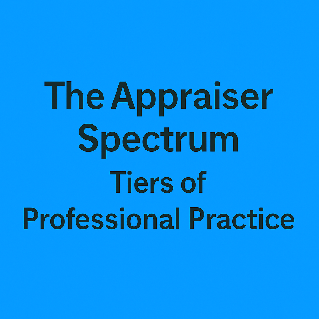 The 8 Tiers of Appraisers (and One You Don’t Want to Be)