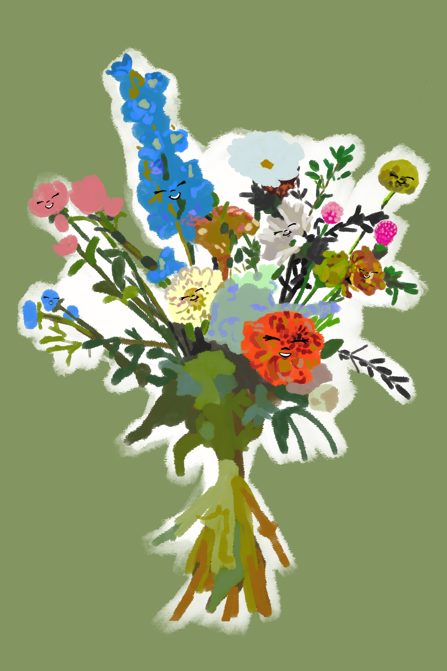 Flowers from Friends