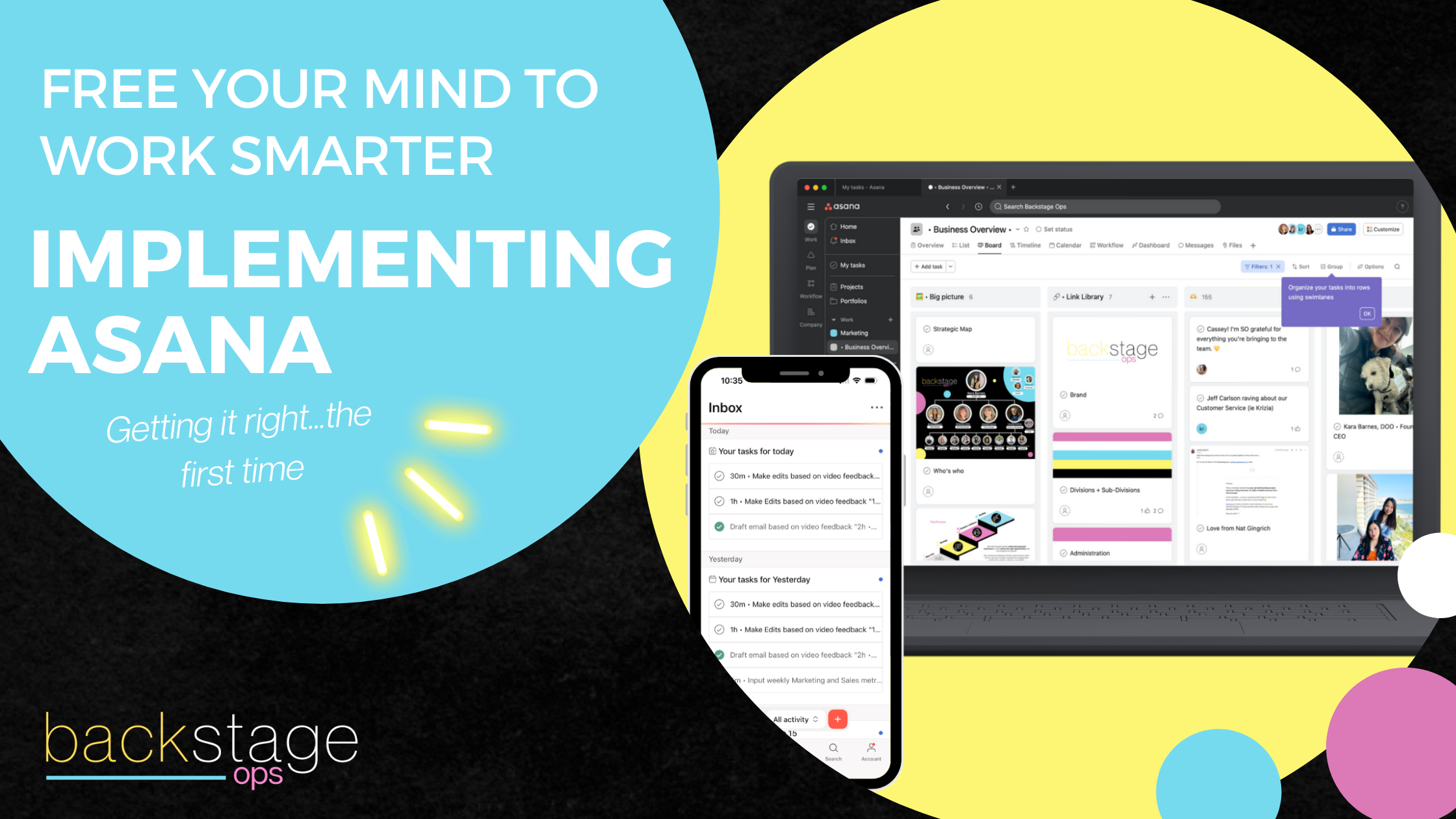 Implementing Asana — Backstage Ops