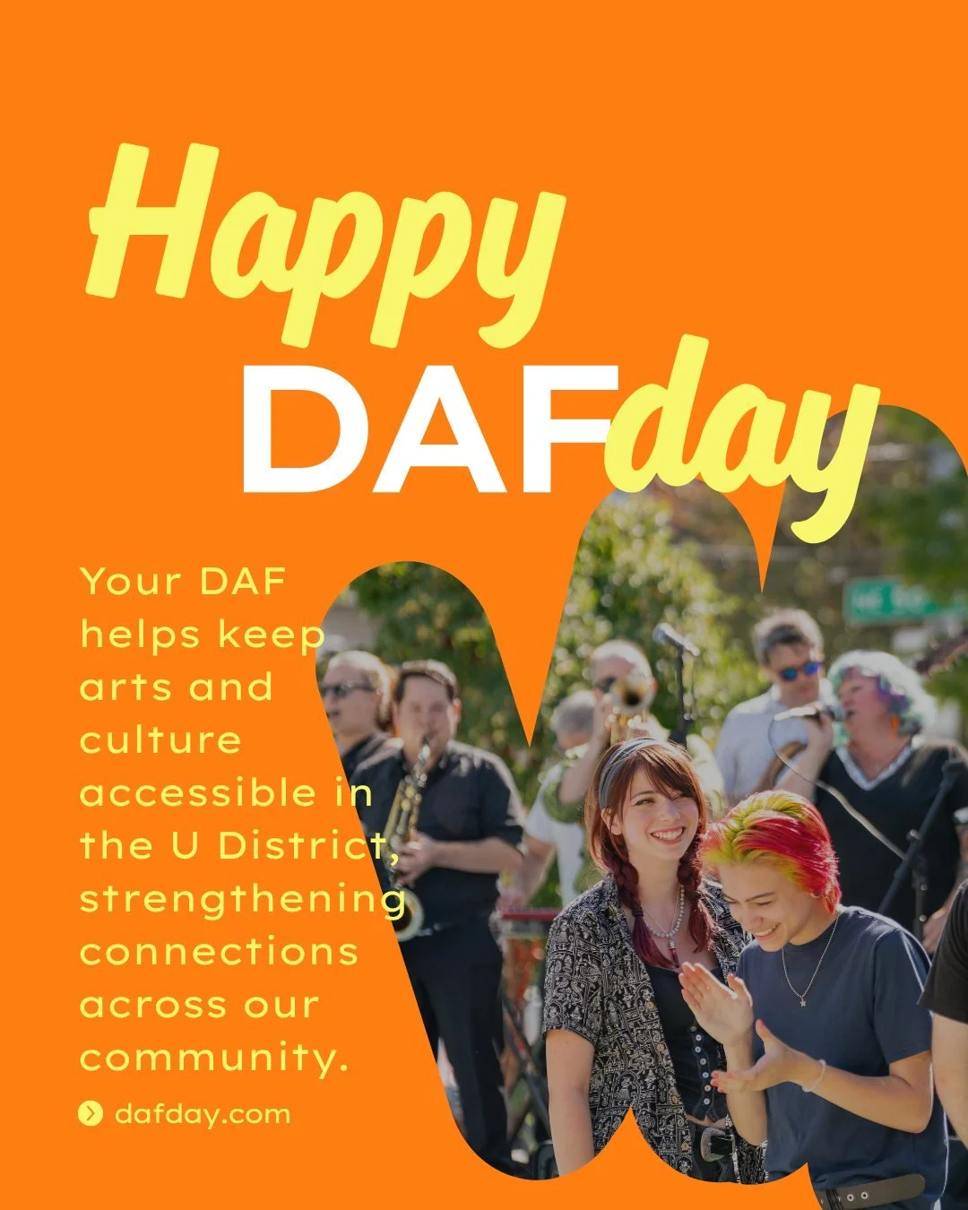 It&rsquo;s DAF Day 2025! 💙 Have a Donor-Advised Fund? Make a DAF gift to UHeights today and help us keep arts and culture accessible in the U District, to strengthen connections across our community.

👉Give today: Link in bio!!
✅ Celebrate the powe