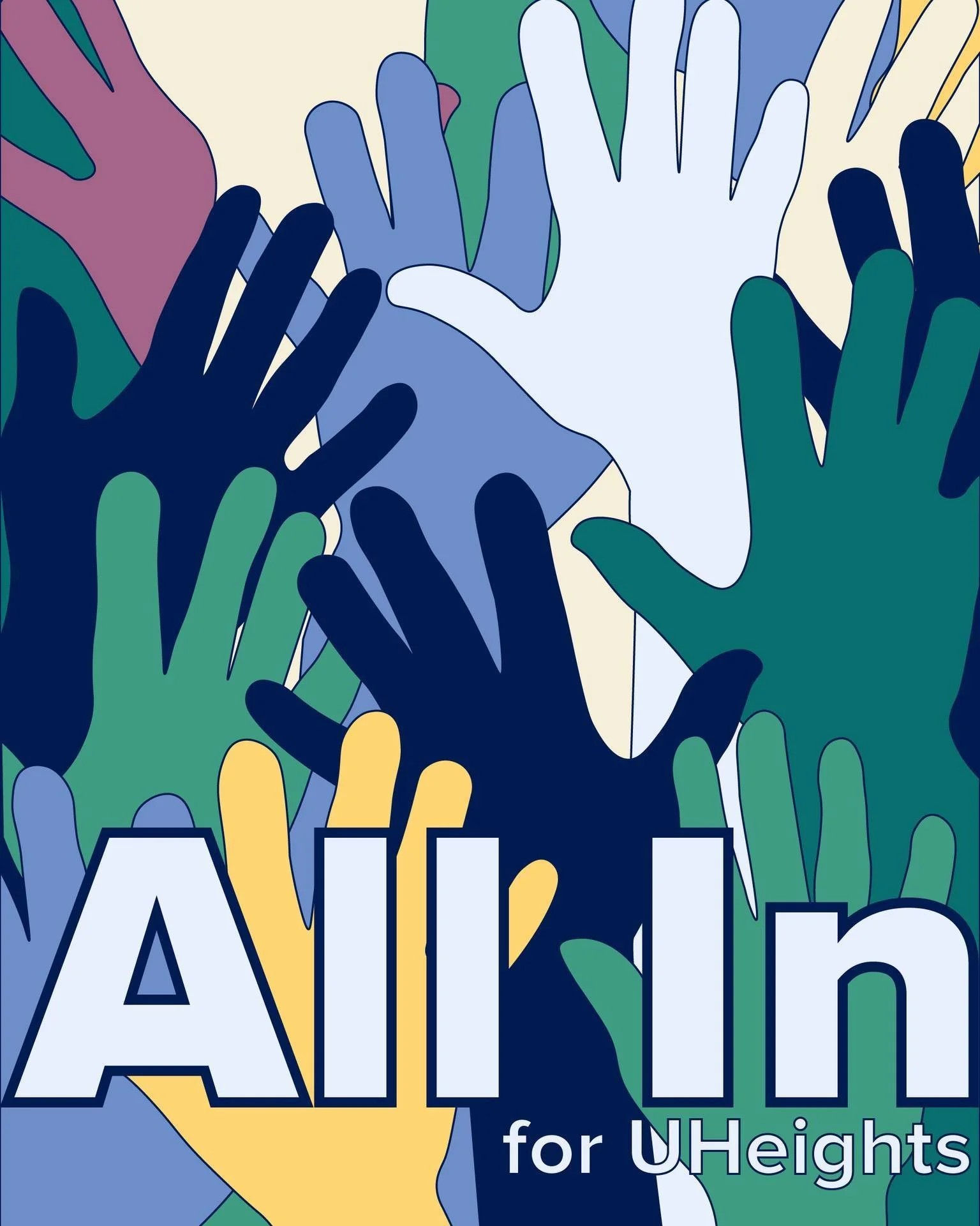 Raise your hand if UHeights has meant something to you. 🙌

This spring, we're going All In for UHeights, and we're inviting our whole community to join us.

Whether you've taken a class here, cheered for a performance, dropped off a kid, or simply w