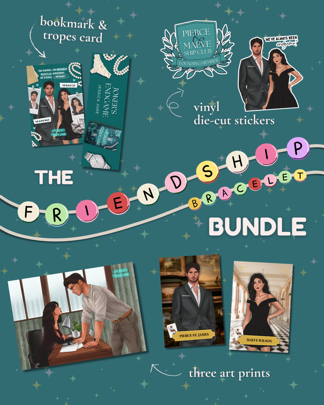 Joker's Endgame // Friendship Bracelet Bundle