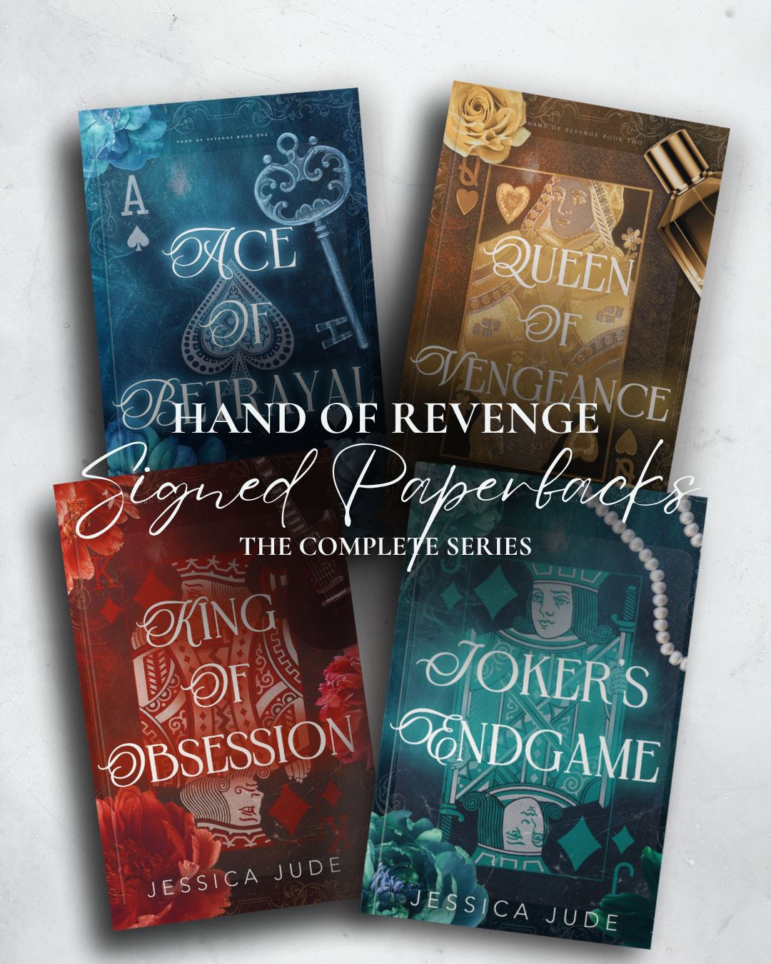 Hand of Revenge Series // Signed Paperbacks