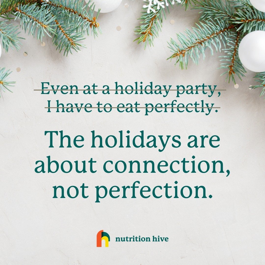 Bonus: when you&rsquo;re not focused on what you&rsquo;re eating, you can be fully present with the people you love being with!

It&rsquo;s a win-win.

Just trust us on this one.

#holidayseason #holidays2024 #foodnoise #foodfreedom #disorderedeating