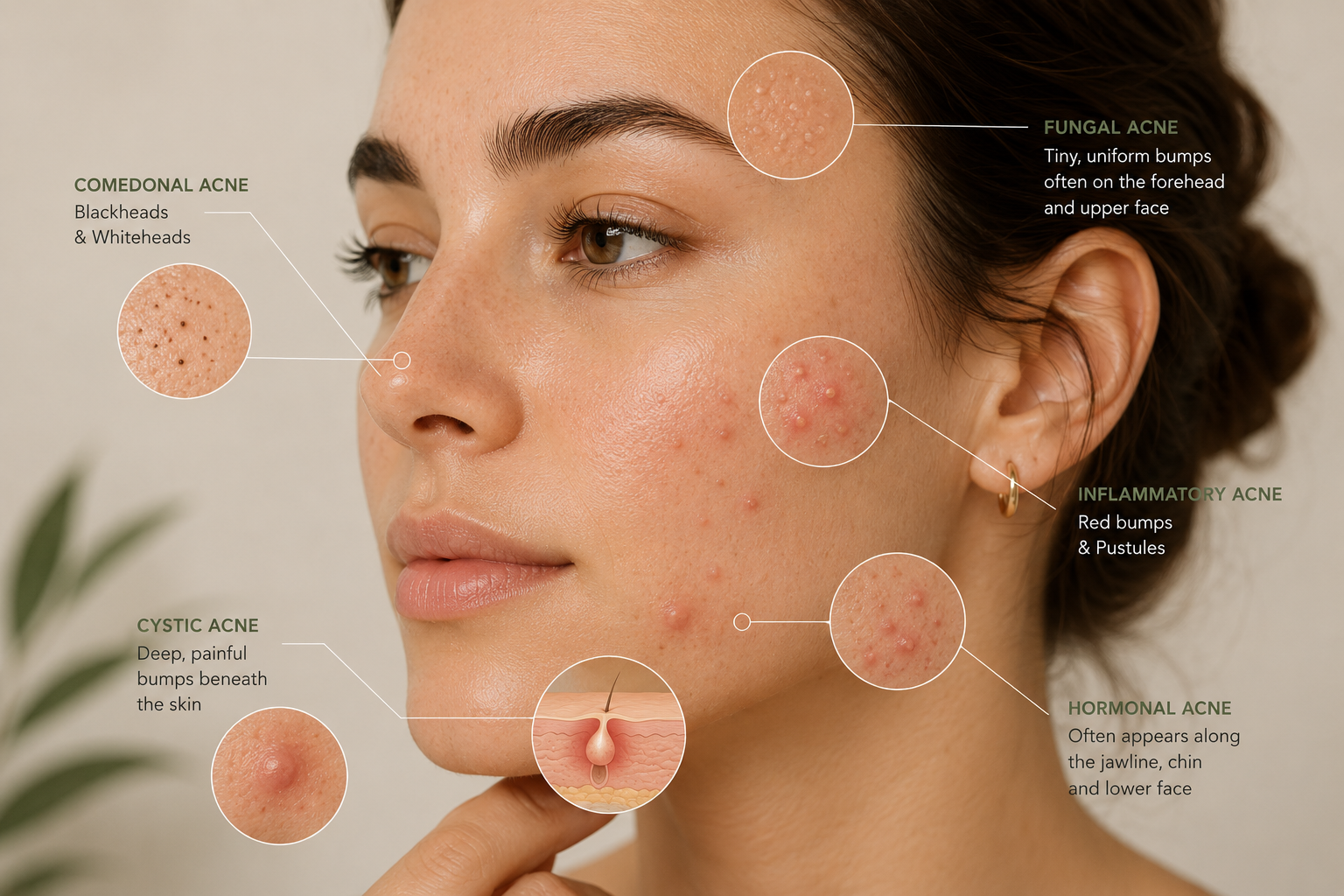 Not All Acne Is the Same Understanding the Different Types of Acne and Acne-Like Conditions