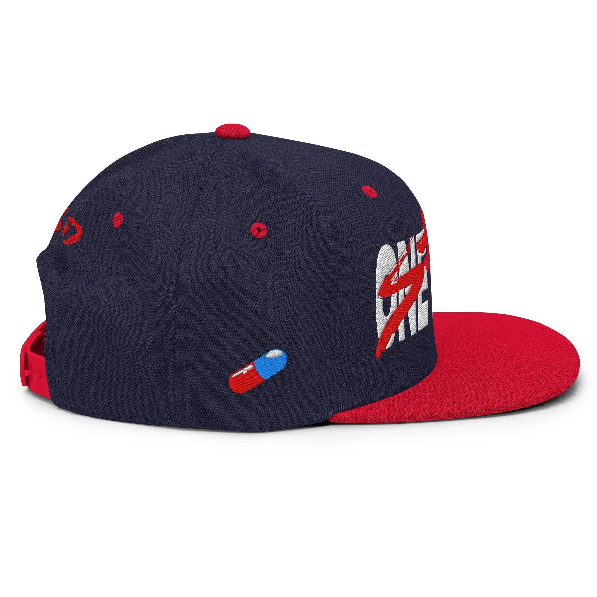 One A Day Akira Flat brim snapback hat