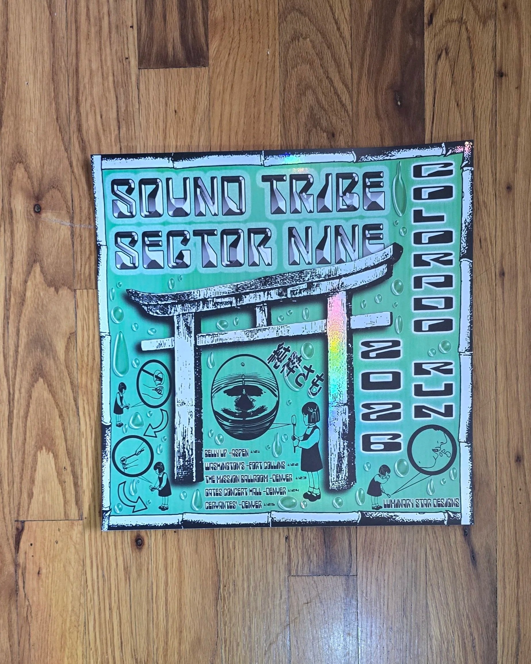 Purity Too Colorado STS9 5 night run poster