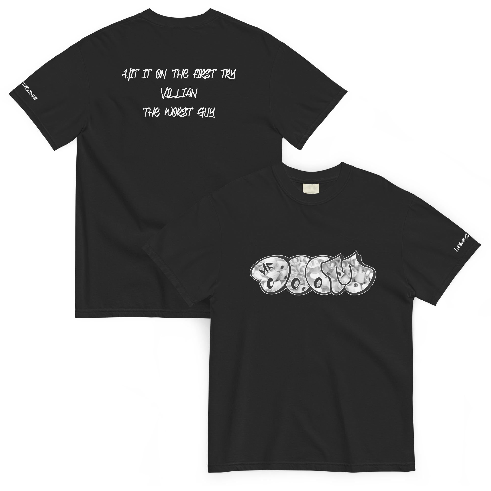 DOOM all (ny fat) caps tee