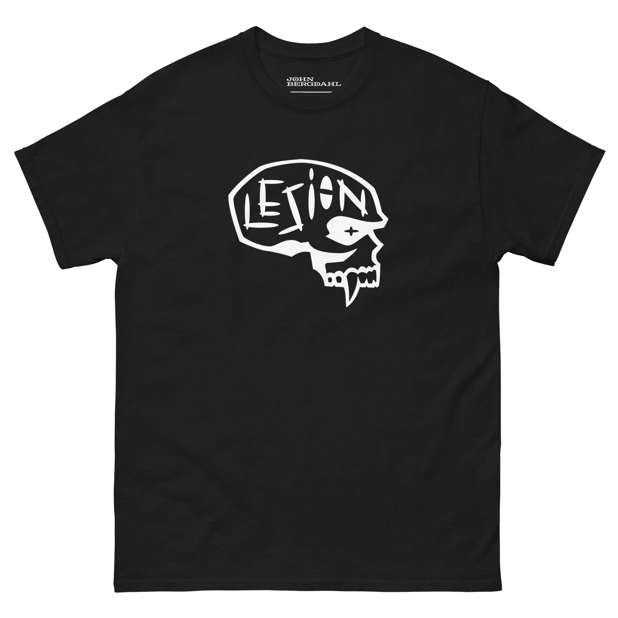 LESION White Skull classic tee