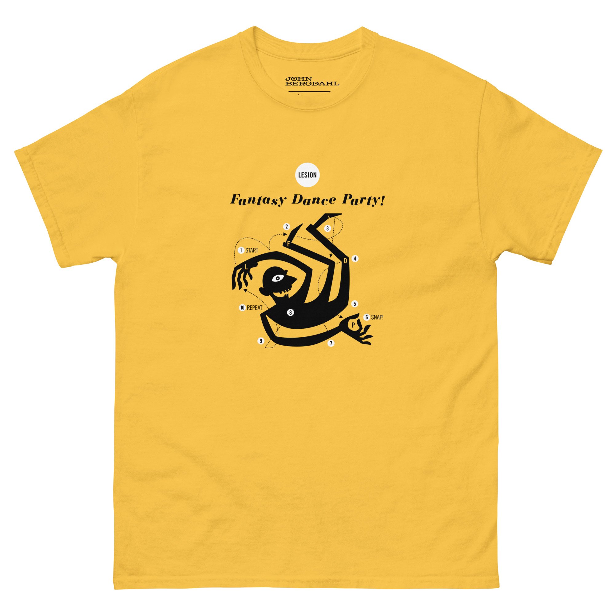 LESION Fantasy Dance Party! two-sided classic tee