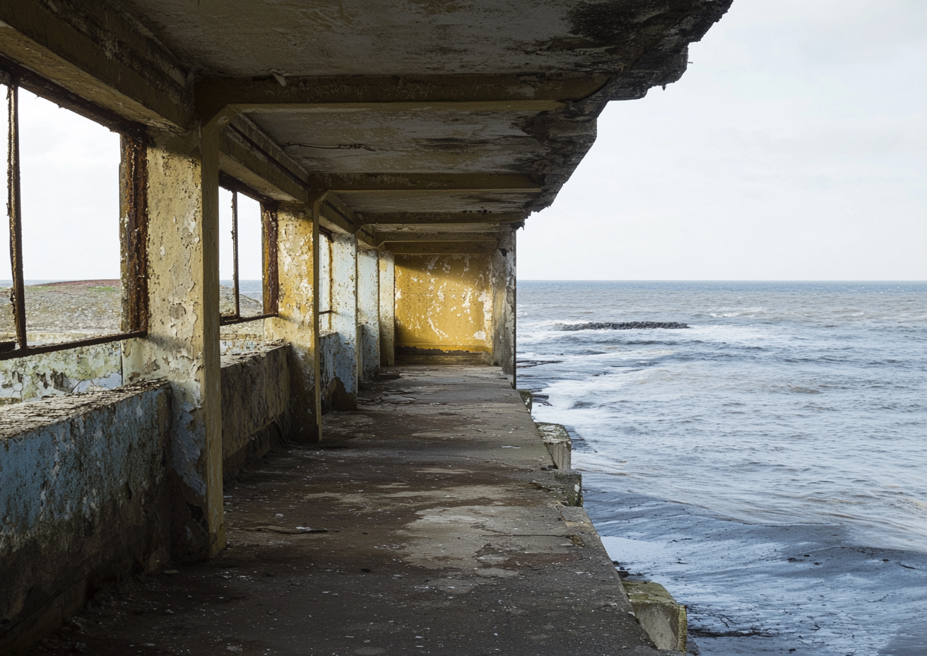 Michael C Coldwell - Pavillions - AI and photography - virtual urban exploration
