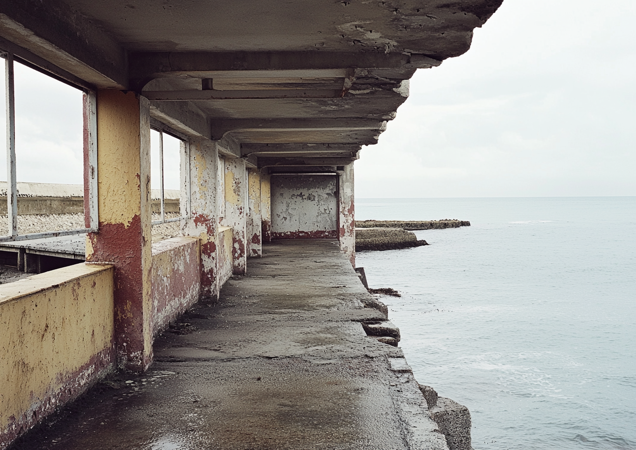 Michael C Coldwell - Pavillions - AI and photography - virtual urban exploration