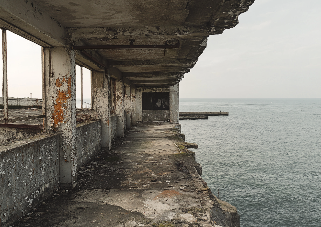 Michael C Coldwell - Pavillions - AI and photography - virtual urban exploration