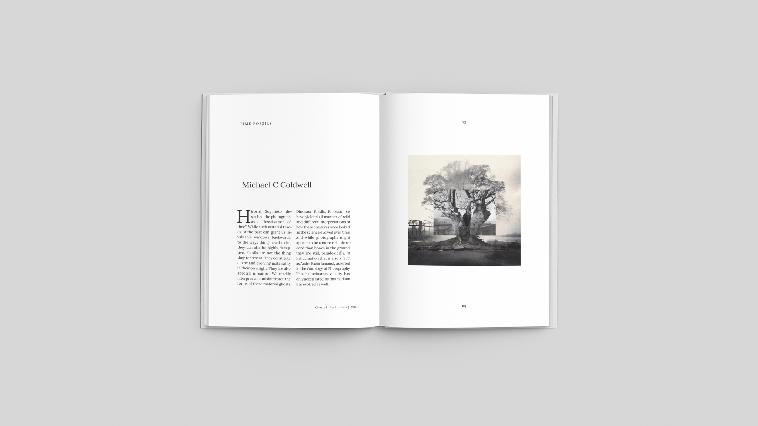 Time Fossils by Michael C Coldwell - Ghosts in the Archive photobook
