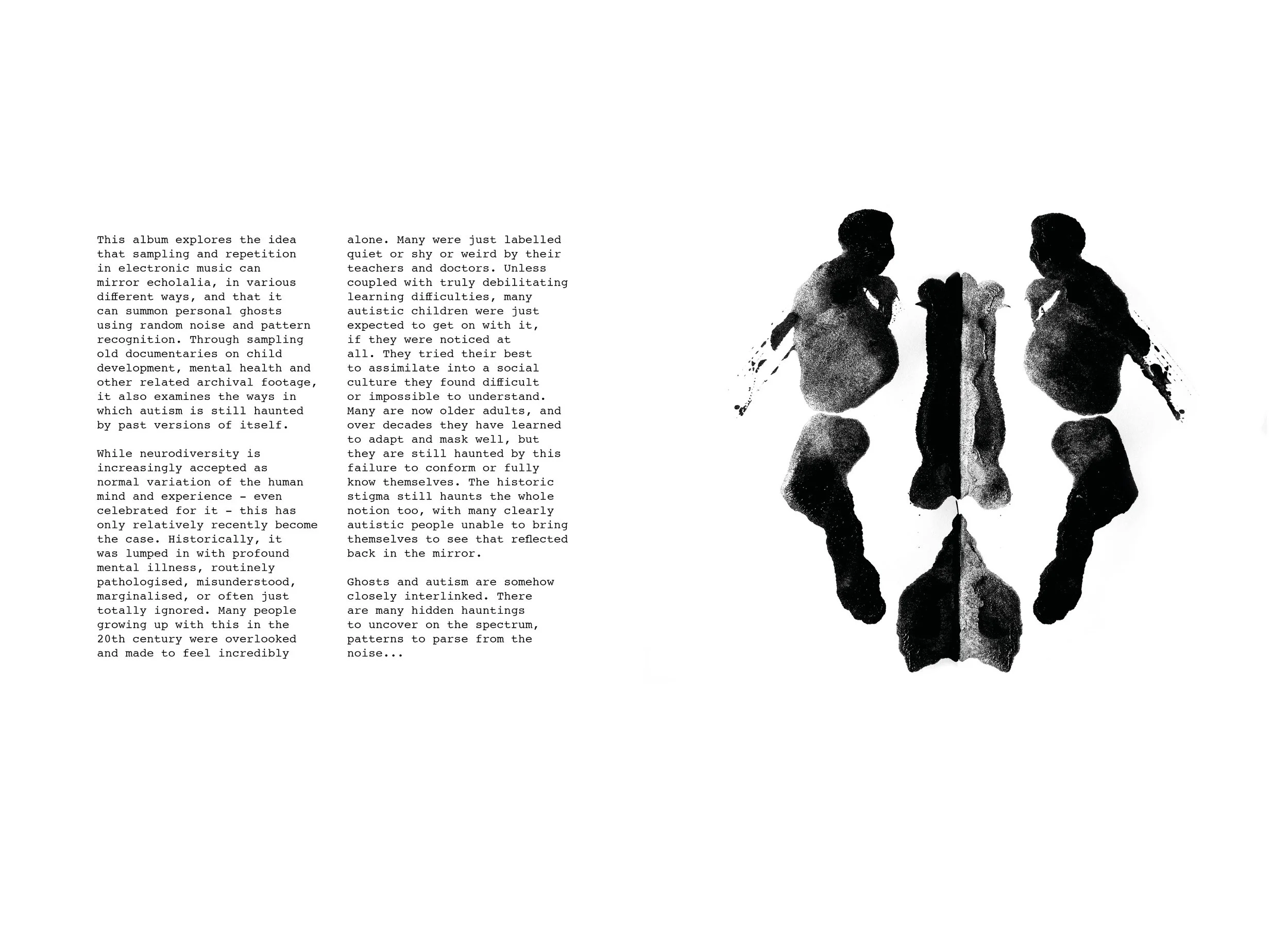 Conflux Coldwell - Echolalia essay booklet excerpt