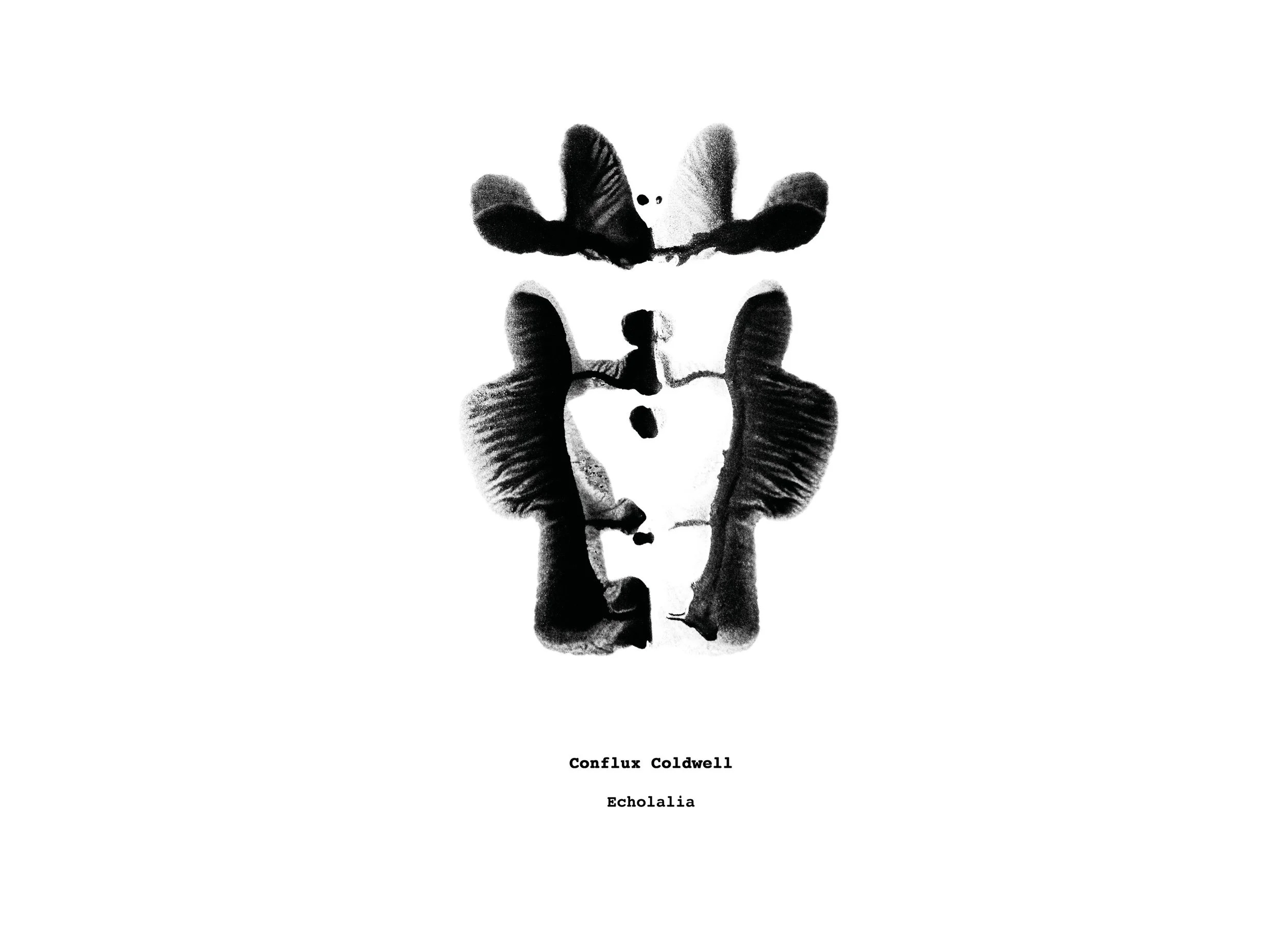 Conflux Coldwell - Echolalia - booklet, title page