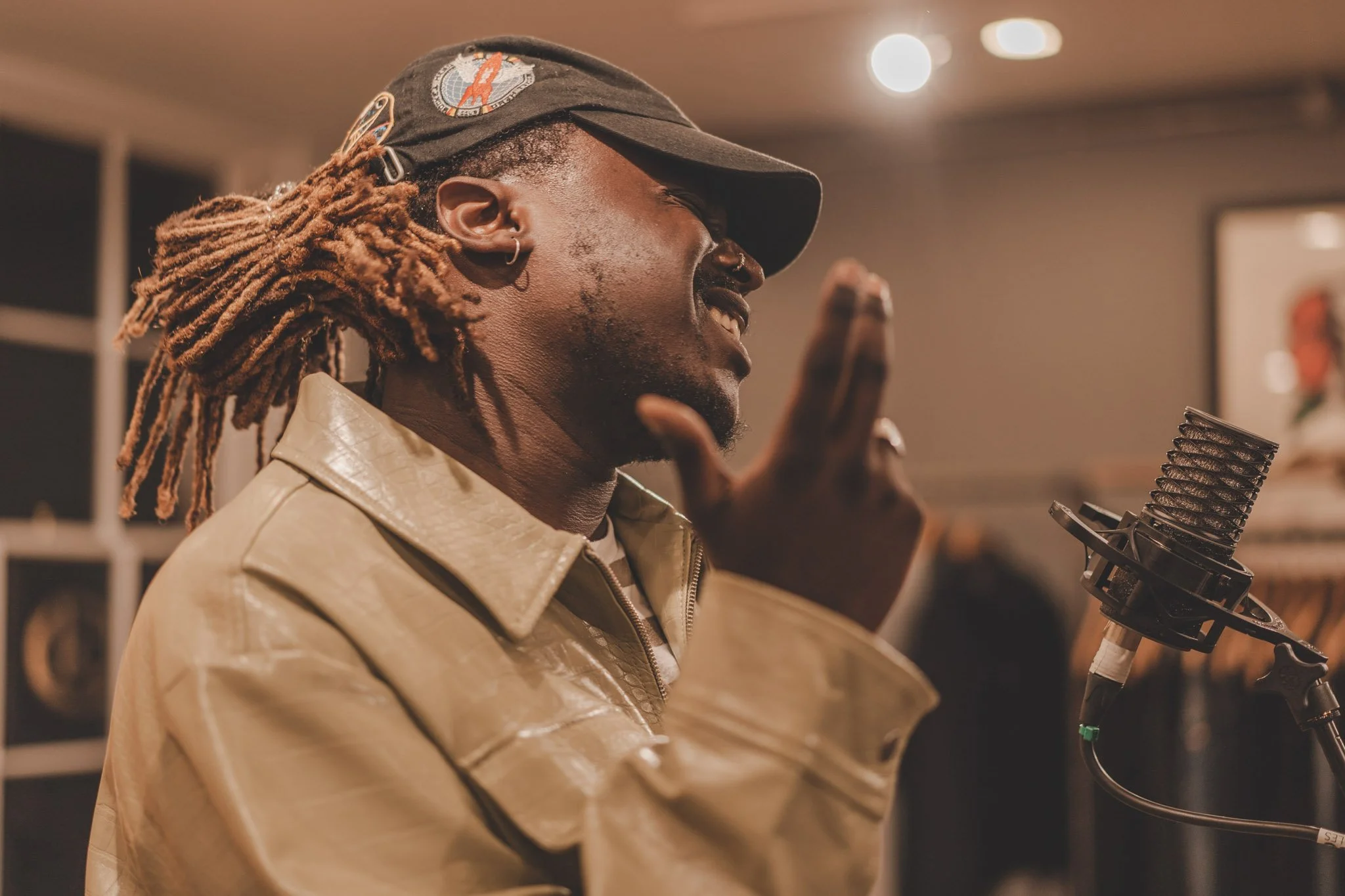 Portrait of I Am Suubi live for Sofar Sounds Coventry