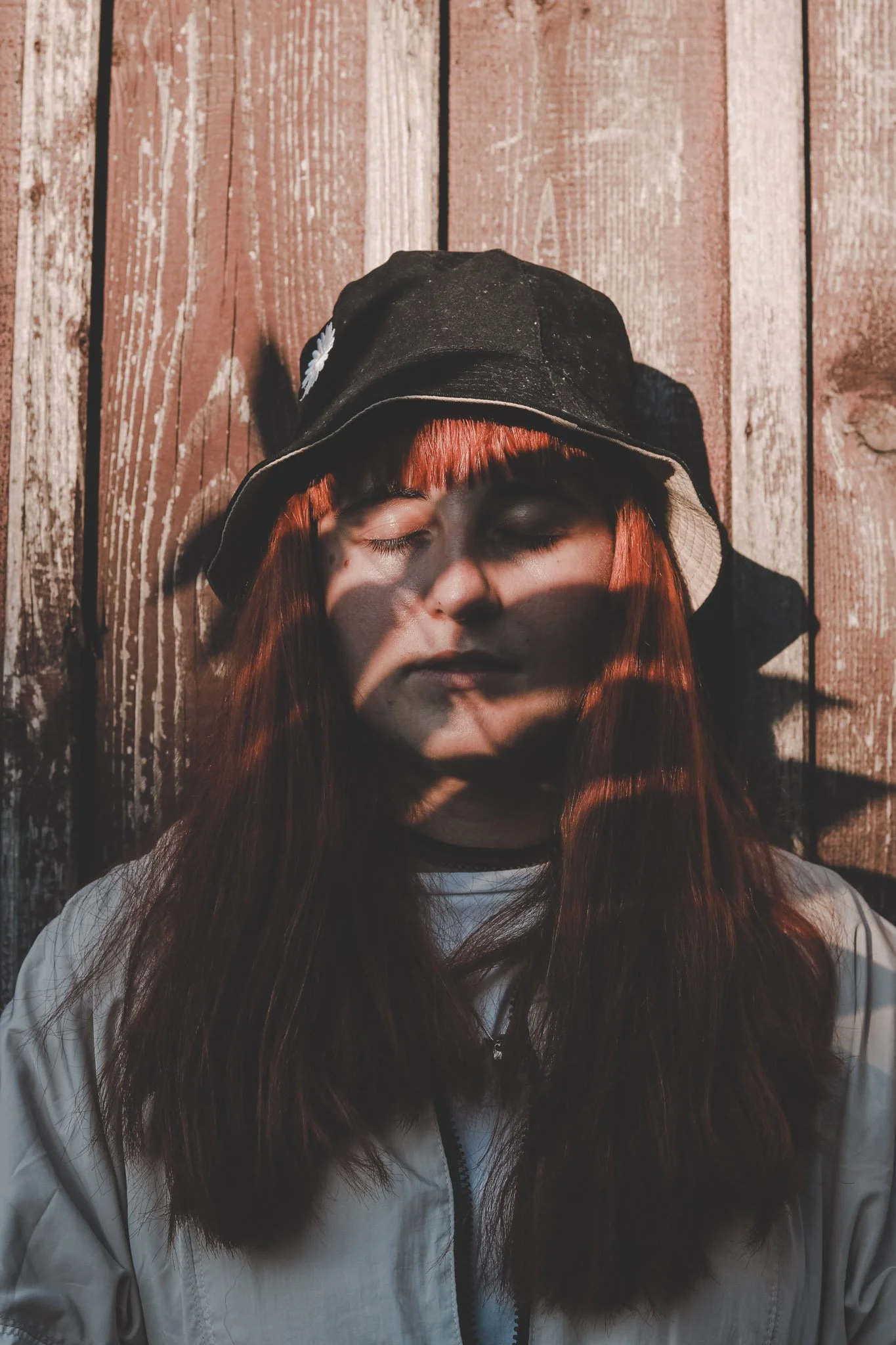 Portrait of a redhead in Cluj-Napoca Romania