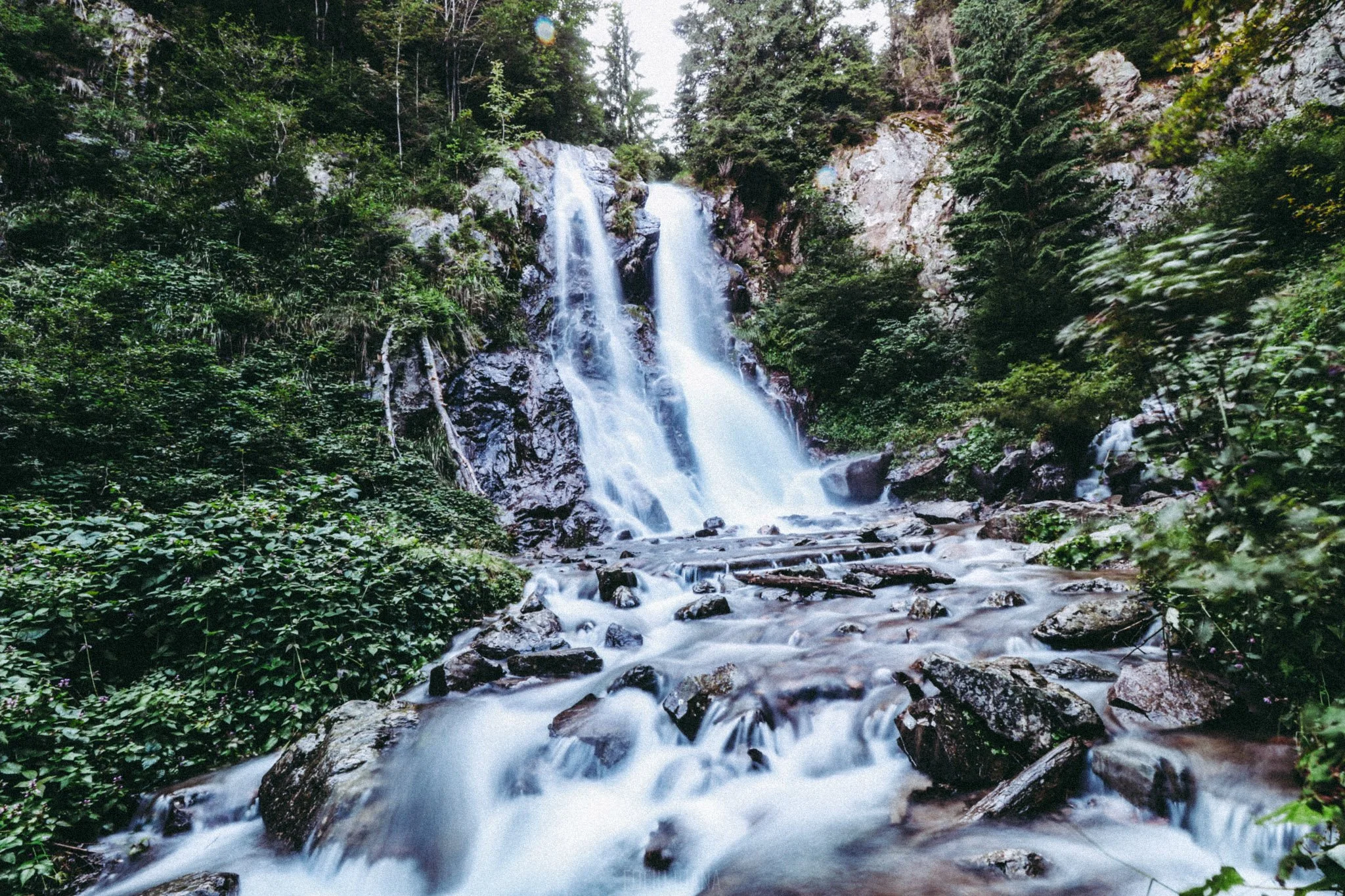 Waterfall in Apuseni Mountains, Romania