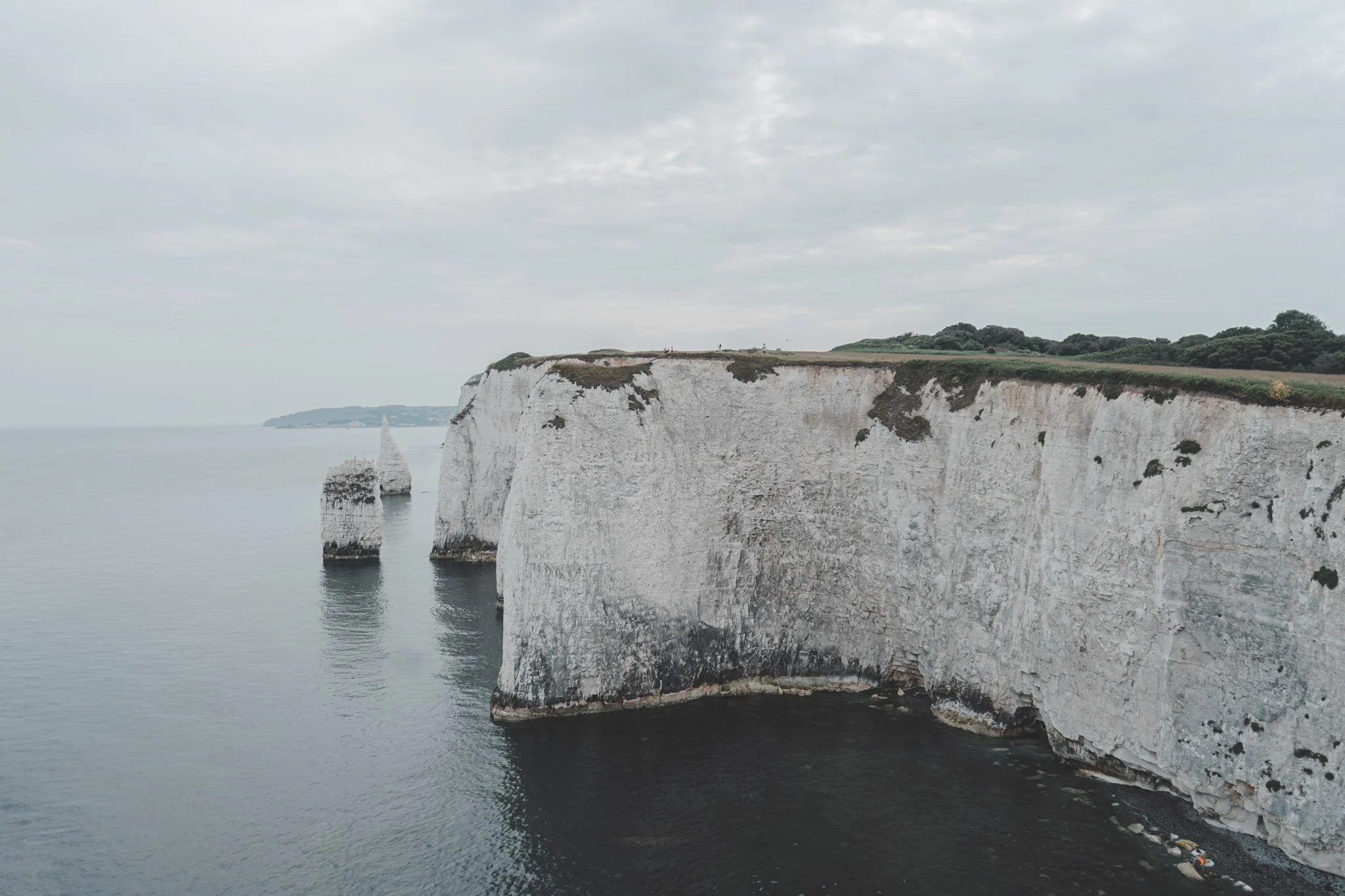 Lanscape picture of Old Harry rocks, in Dorset, UK