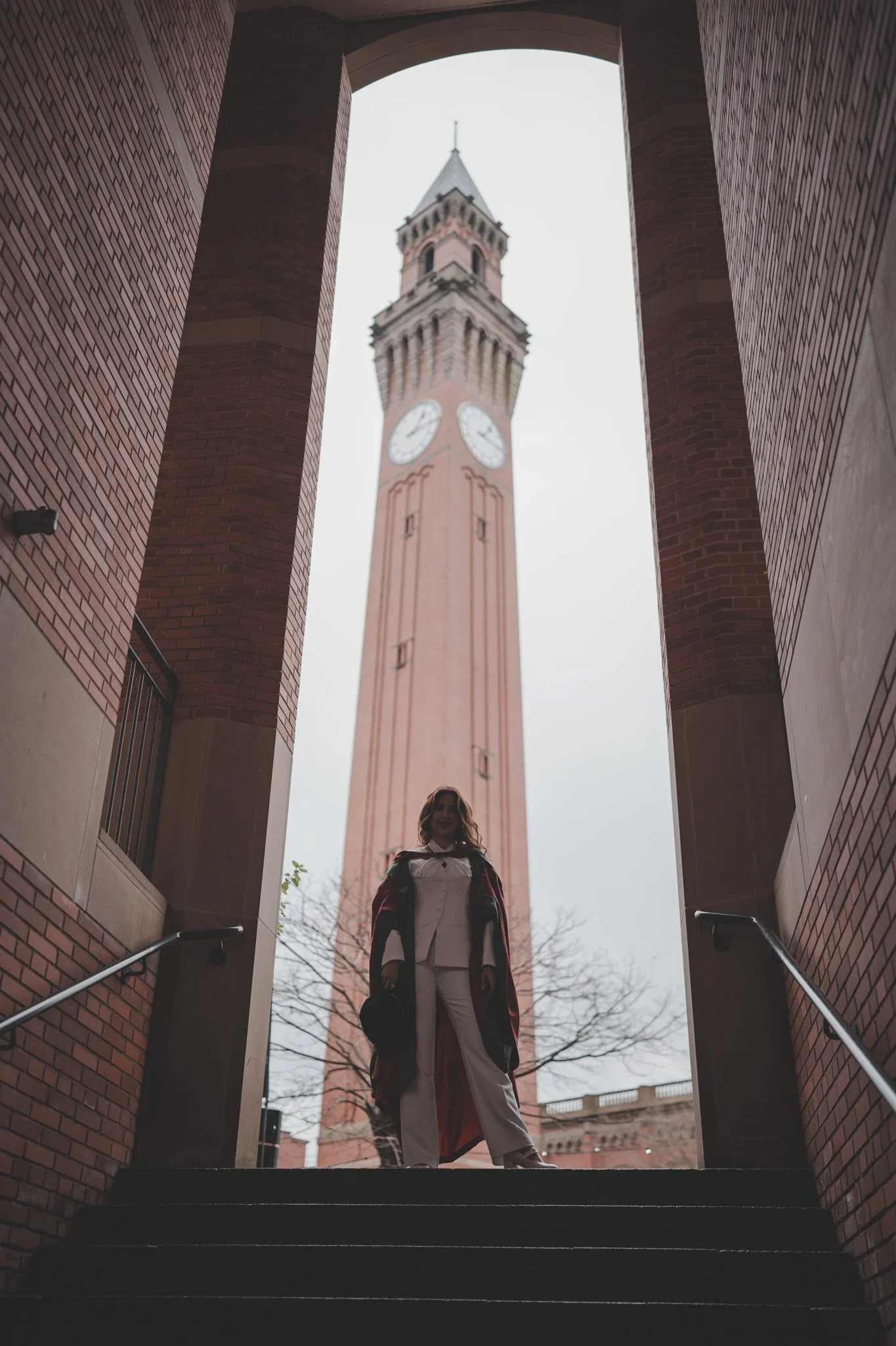 Graduation photography session at Birmingham University