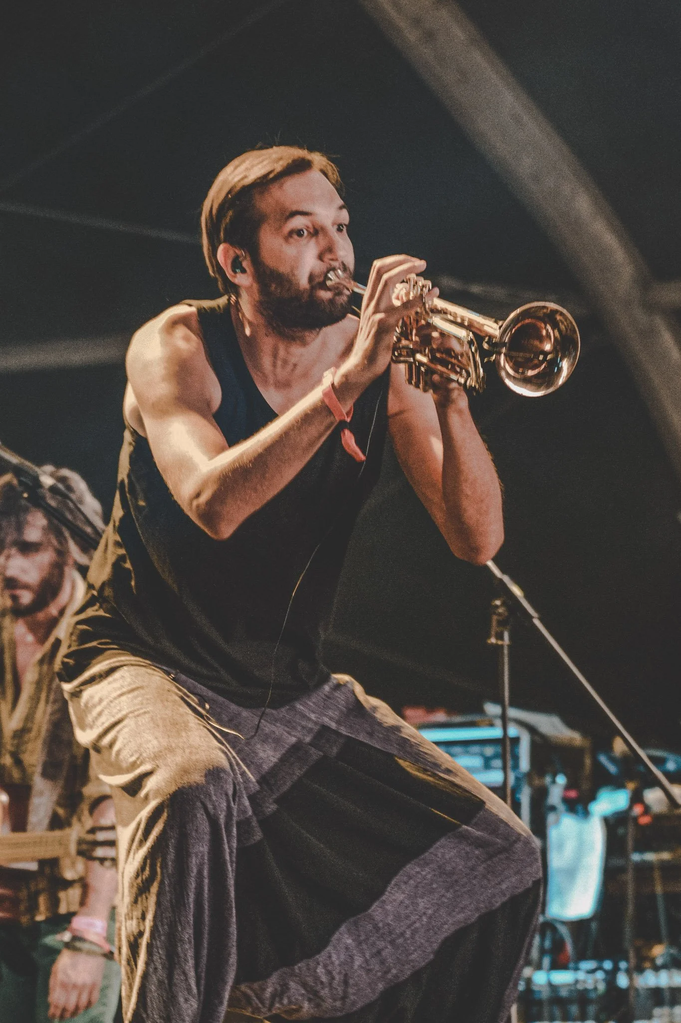 Funky band at Hambar stage at Electric Castle, Romania