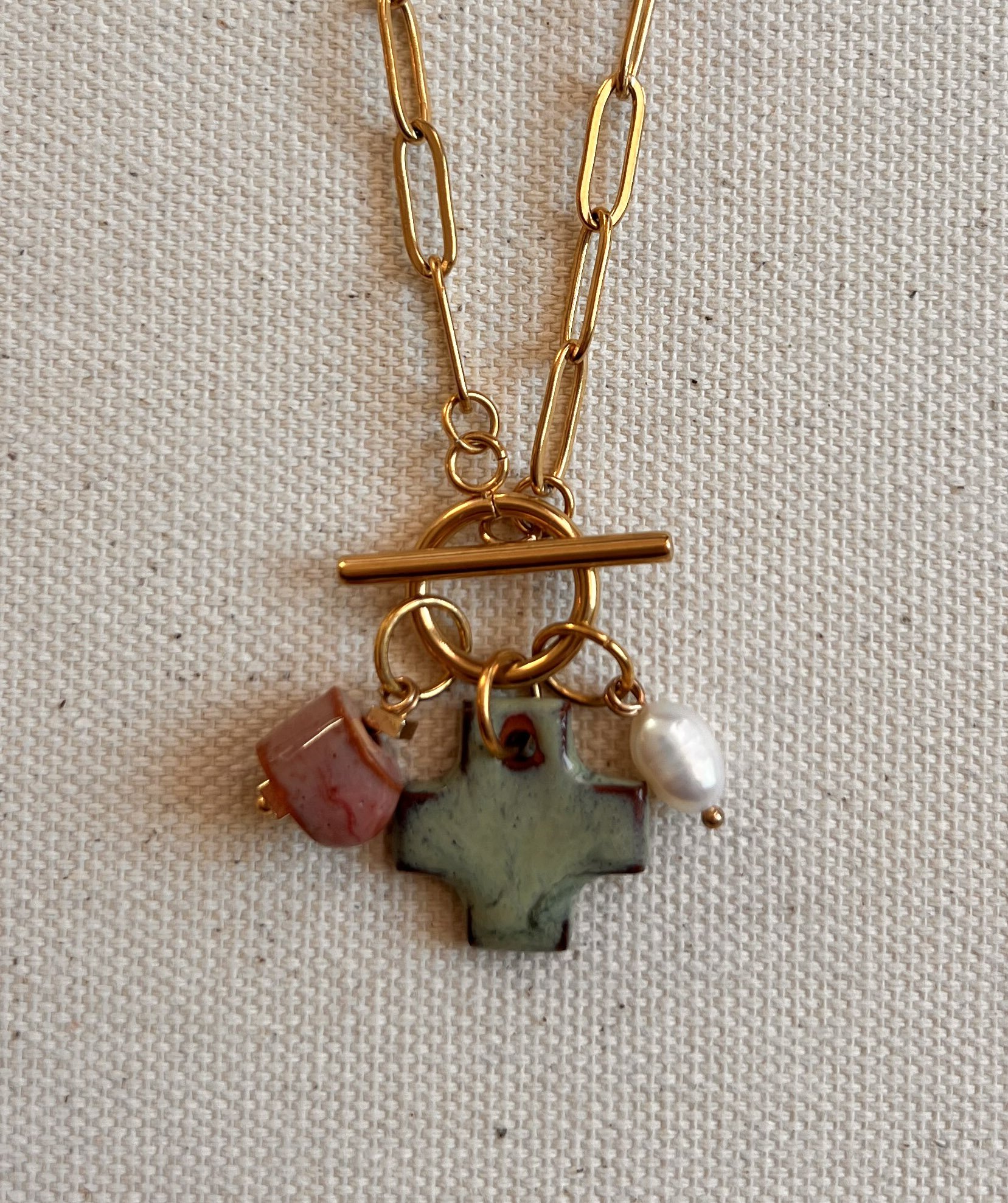 Toggle Charm Necklace