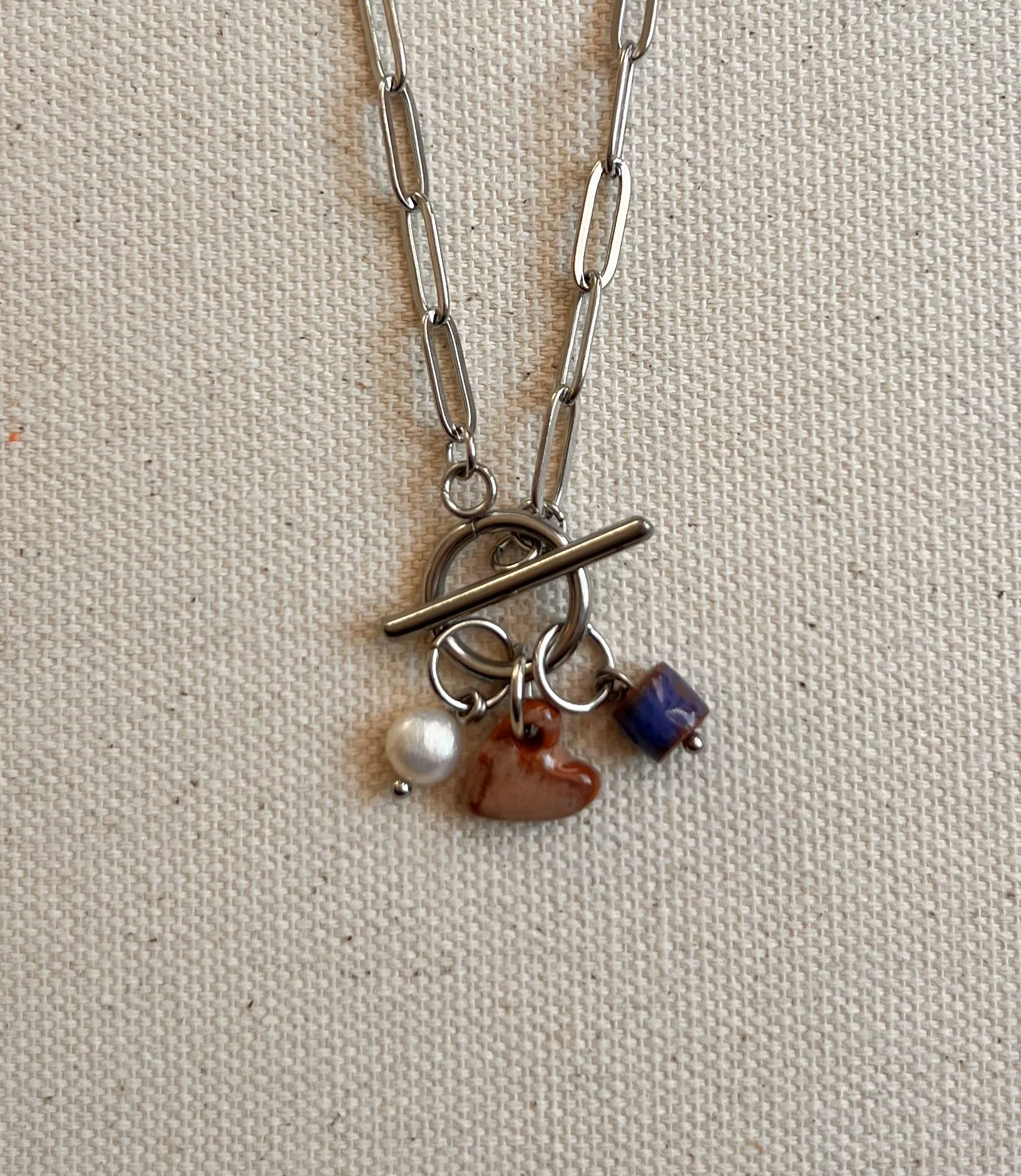 Toggle Charm Necklace