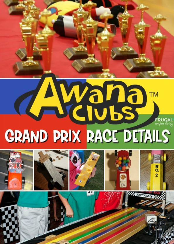 AWANA Grand Prix Car Cut Out