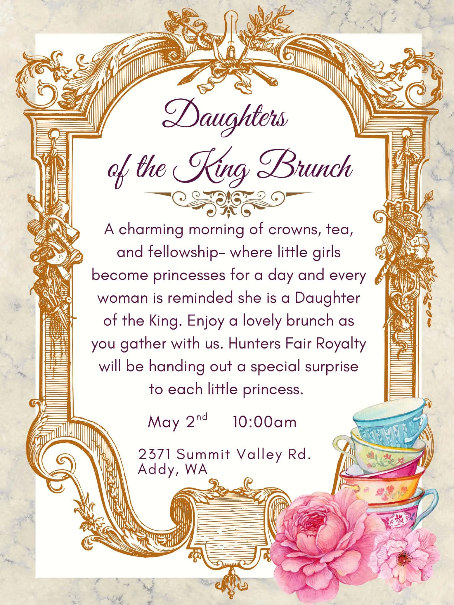 "Daughters of the King" Brunch