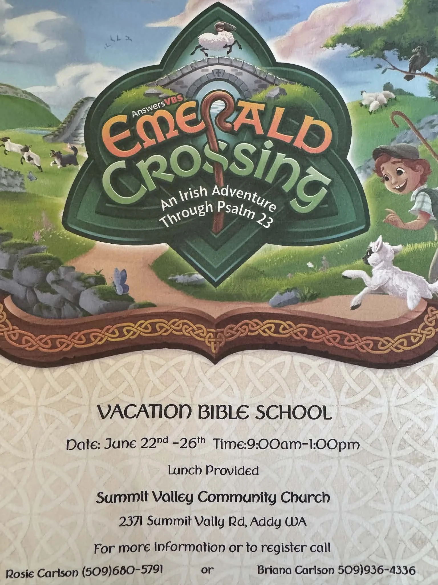 "Emerald Crossing" VBS