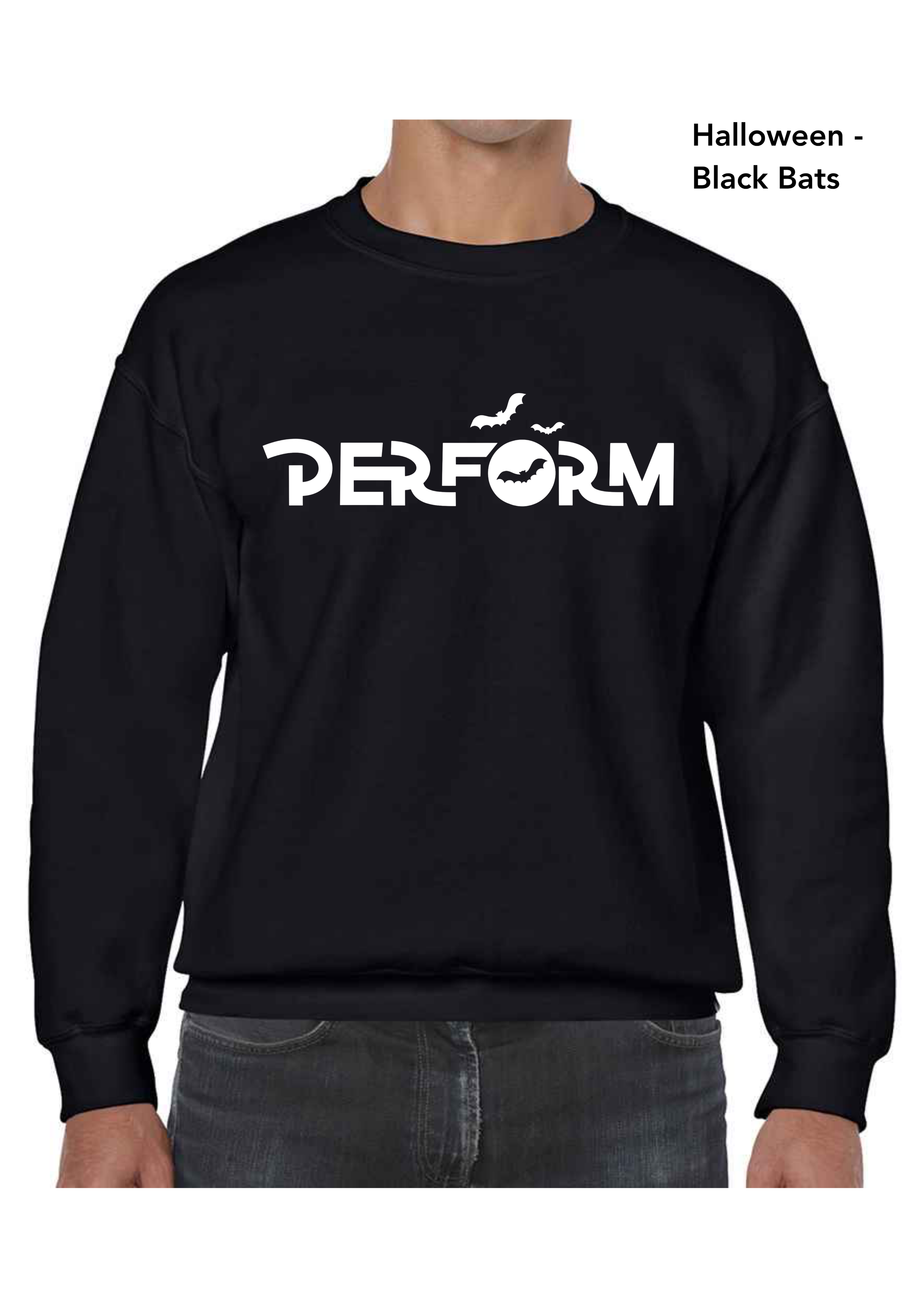 Uniform Sweatshirts - Halloween Bats Black.png