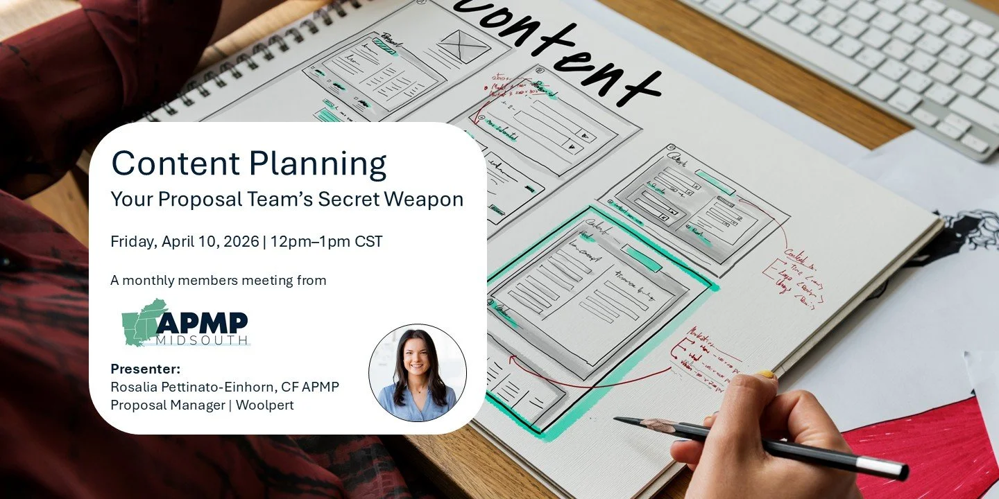 Content Planning: Your Proposal Team’s Secret Weapon