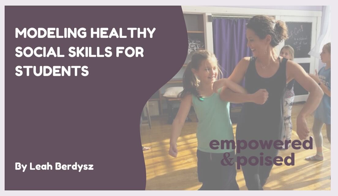 ⭐ Wellness Wednesday: Social Skills⭐ 

The most recent Empowered &amp; Poised newsletter shared some awesome books to aid in healthy social skill development, our most recent blog on modeling healthy social skills, a couple of classic videos, along w