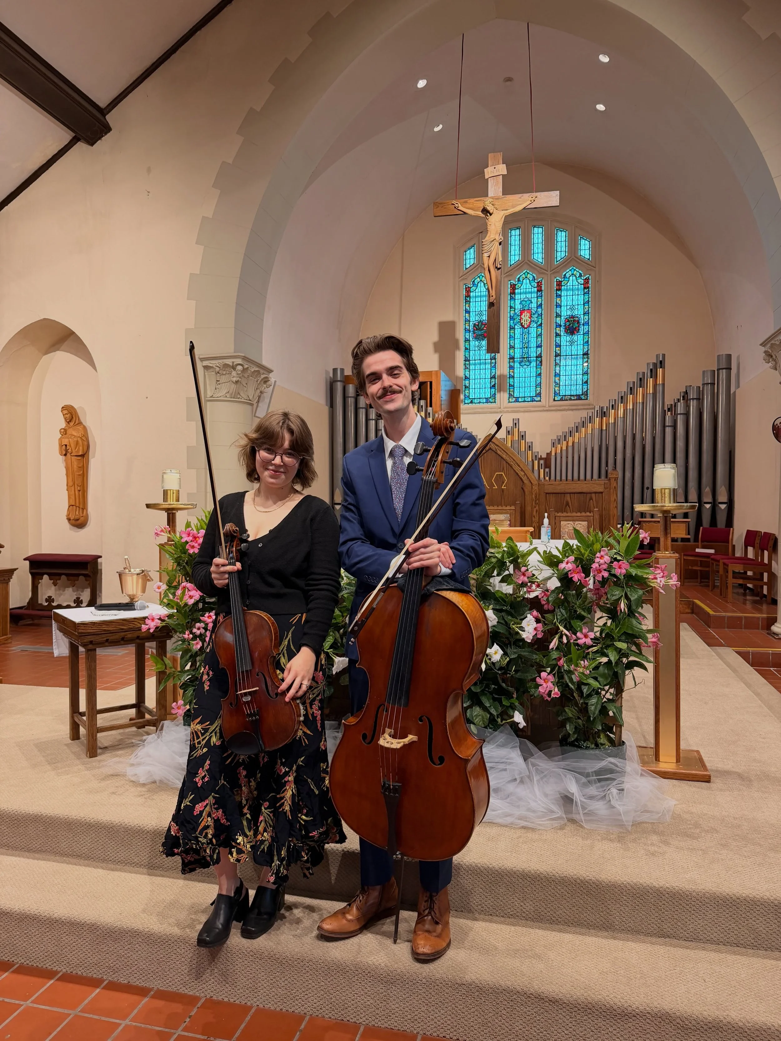 String Trio &bull; Wedding Ceremony &bull; St. Paul&rsquo;s Catholic Church &bull; 5.9.2026