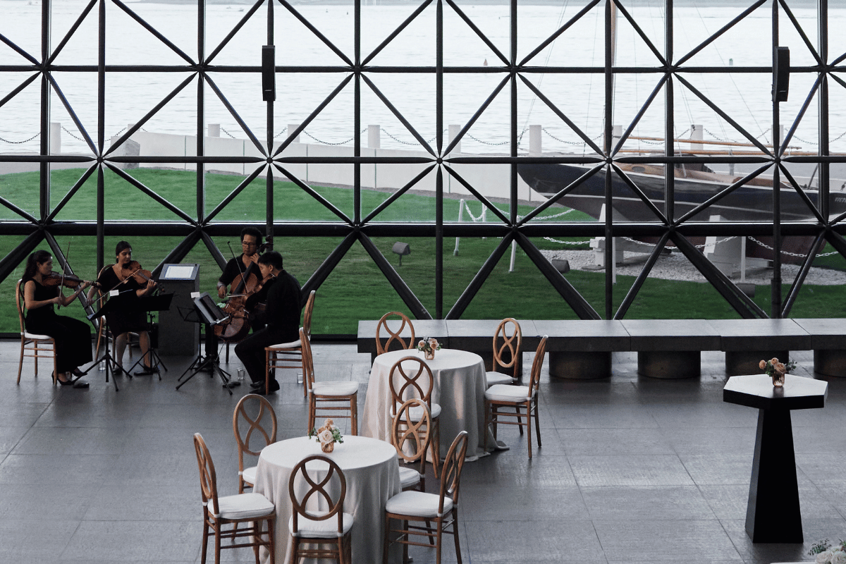 orange county wedding string quartet